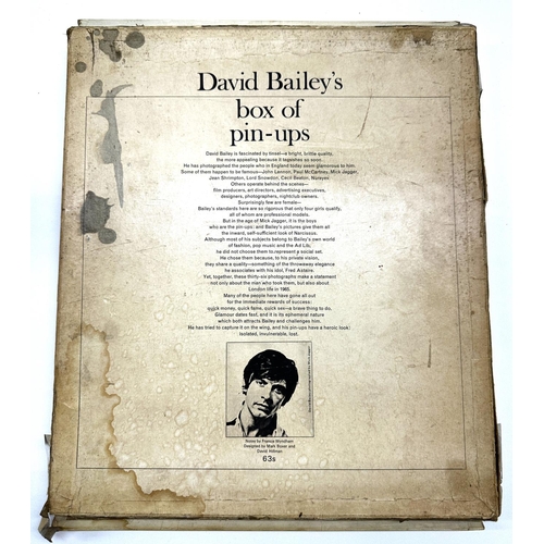 574 - Michael Chapman - David Bailey's 1965 'Box of Pin-ups' box set, a collection of thirty-six half-tone... 