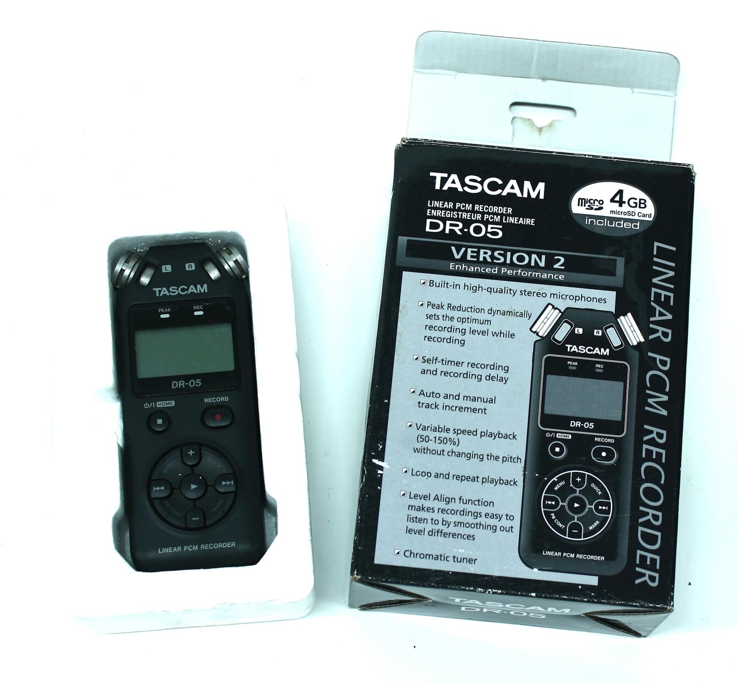 Michael Chapman - Tascam DR-05 Version 2 linear PCM recorder