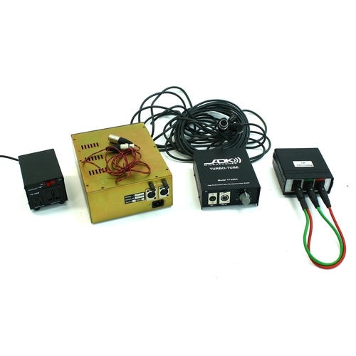 3288 - Selection of spare audio power units to include an Outboard PSU 500 power supply, a 48 volt Phantom ... 