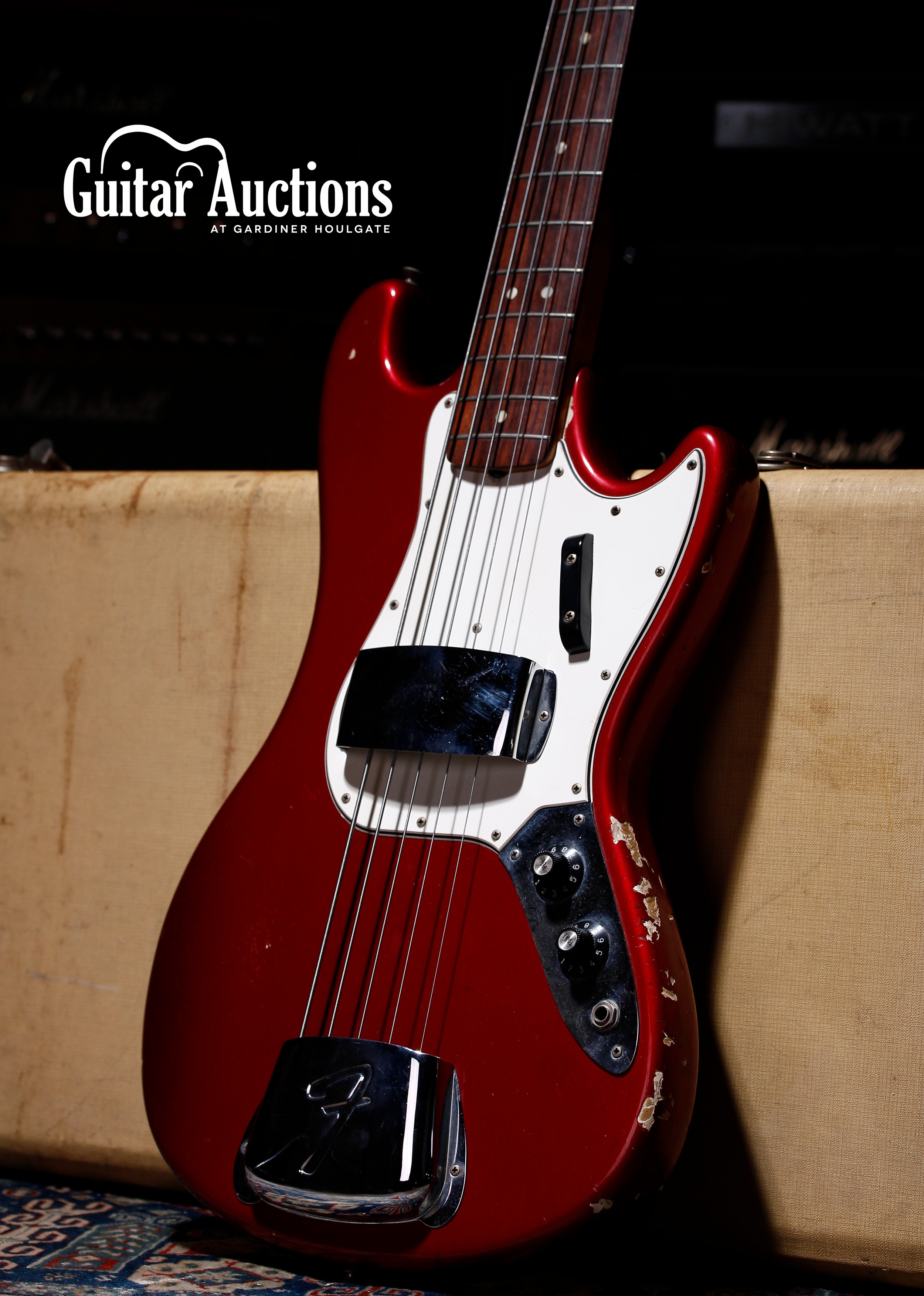 1966 Fender Bass V five string bass guitar, made in USA; Body 