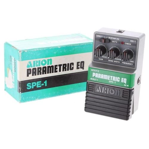 1237 - Arion SPE-1 Parametric EQ guitar pedal, boxed*Please note: Gardiner Houlgate do not guarantee the fu... 