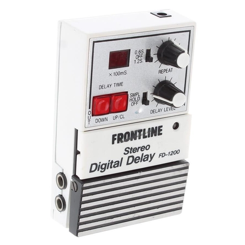 1238 - 1980s Frontline FD-1200 Stereo Digital Delay guitar pedal, made in Japan*Please note: Gardiner Houlg... 