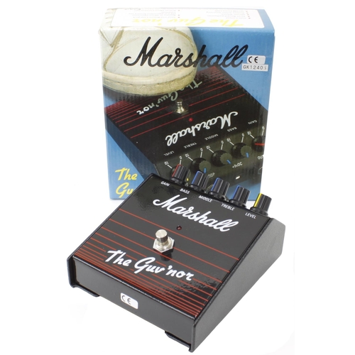 1245 - Marshall The Guv'nor guitar pedal, made in Korea, boxed (new/old stock) * Consecutive serial numbers... 