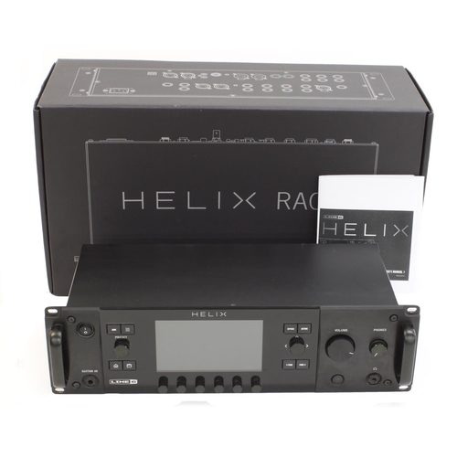 1265 - Line 6 Helix rack effects unit, boxed*Please note: Gardiner Houlgate do not guarantee the full worki... 