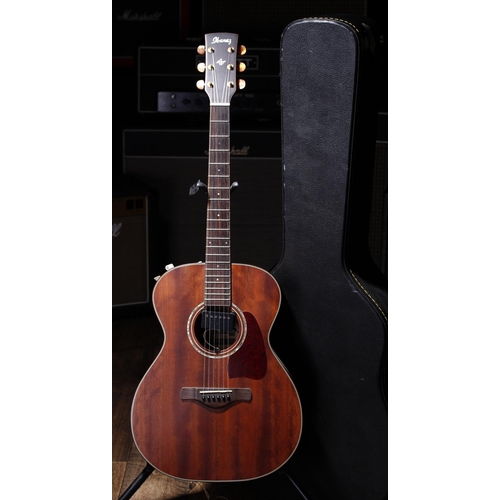 667 - Ibanez Artwood AC2040-OPN acoustic guitar, made in China; Body: mahogany; Neck: surface finish remov... 