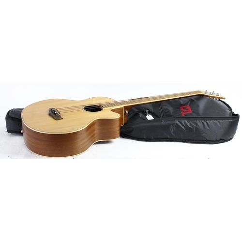 189 - 2015 Evolution by Tanglewood TAB-1CE electro-acoustic bass guitar; Back and sides: mahogany; Top: sp... 