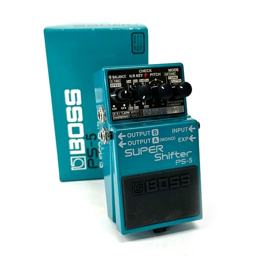 1262 - Boss PS-5 Super Shifter guitar pedal, boxed*Please note: Gardiner Houlgate do not guarantee the full... 