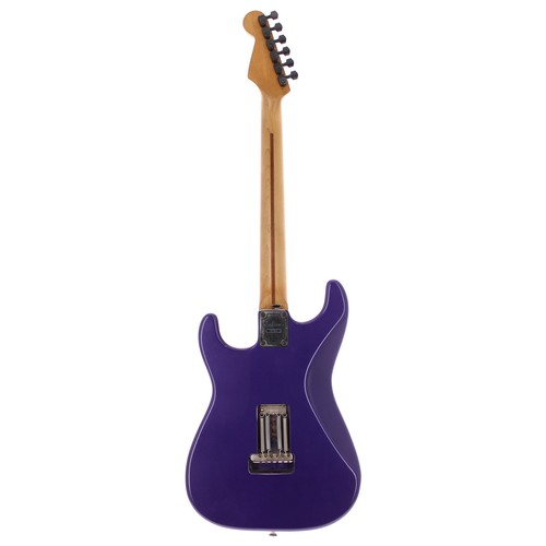 95 - Scott Henderson - 1986 Jackson Custom electric guitar, made in USA, ser. no. 2786; Body: purple fini... 