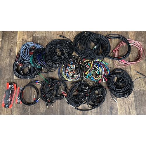 1414 - Selection of good guitar leads and patch cables