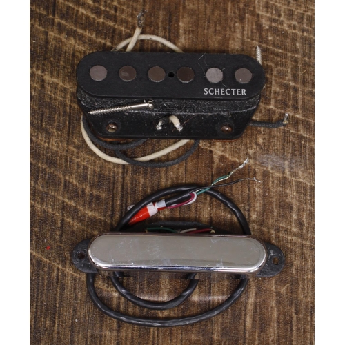 1428 - Seymour Duncan Vintage Stack STK-T1N Telecaster neck guitar pickup; together with a Schechter TE6-B-... 