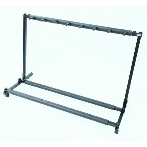 1410 - Seven-position folding rack guitar stand