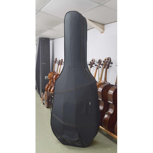 2523 - Three-quarter size double bass case