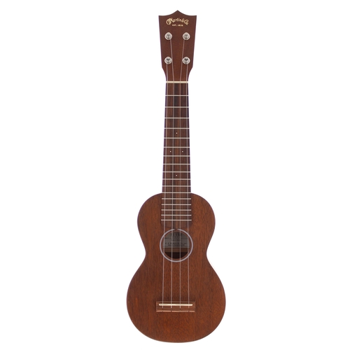 1578 - Contemporary ukulele by and labelled Martin & Co, S1 Uke, ser. no. 8337, Made in Mexico..., with... 