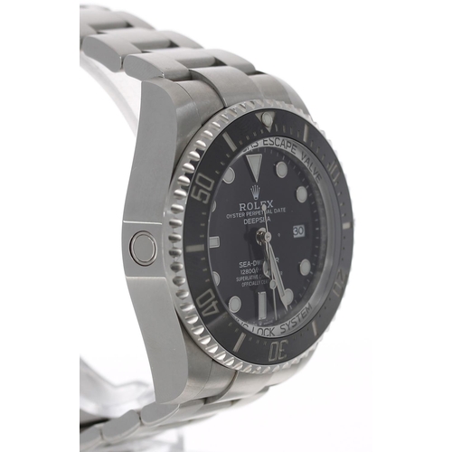 44 - Rolex Oyster Perpetual Date Deepsea Sea-Dweller stainless steel gentleman's wristwatch, reference no... 