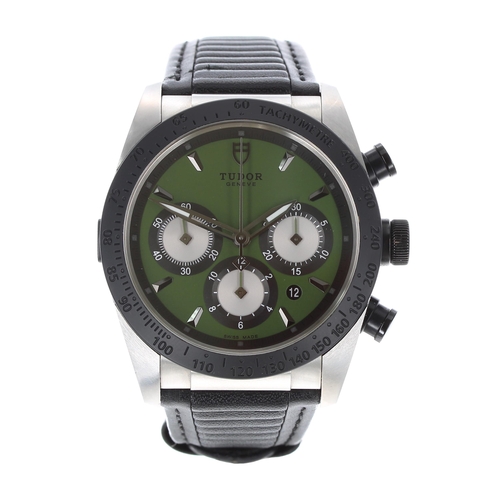 93 - Tudor Fastrider Chronograph stainless steel gentleman's wristwatch, reference no. 42010N, serial no.... 