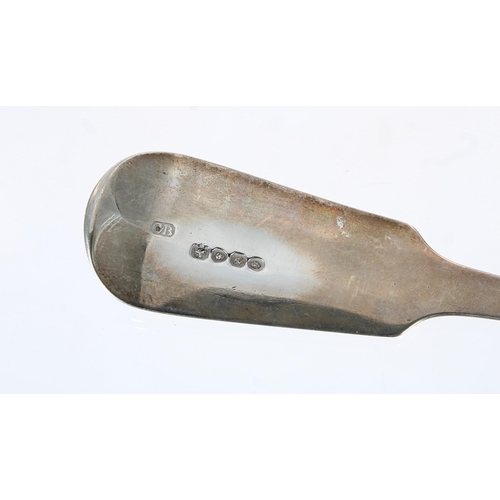 873 - William IV silver ladle, maker Charles Boyton, London 1836, 12.75