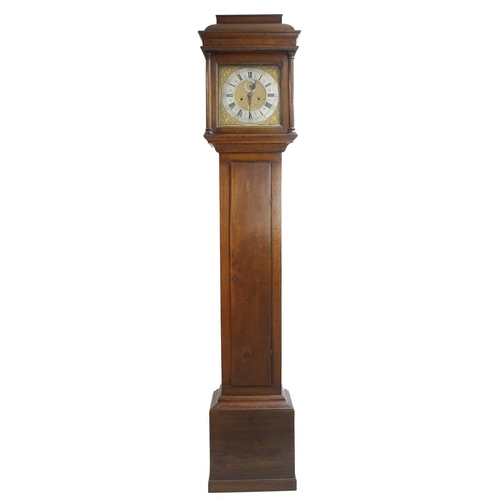 1806 - Oak eight day longcase clock, the 12