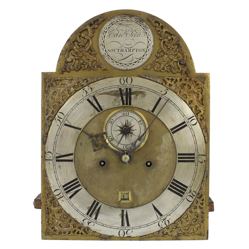 1807 - Oak eight day longcase clock, the 12