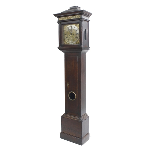 1829 - Oak eight day longcase clock, the 12