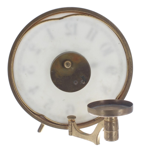 2506 - American Waltham Watch Co. night clock, the 4.5