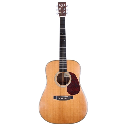 432 - David Duncanson Bluegrass Model acoustic guitar, made in France; Back and sides: Indian rosewood, li... 