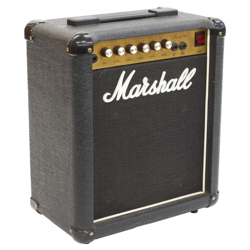 809 - 1987 Marshall Reverb 12 guitar amplifier, made in England, ser. no. V38429, with dust cover*Please n... 