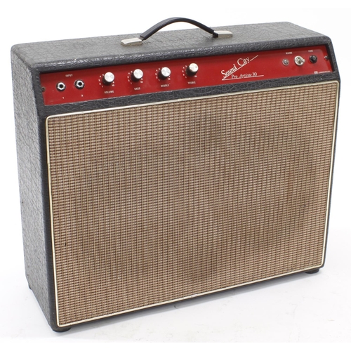 813 - 1960s Sound City Pro Artiste 30 guitar amplifier, made in England*Please note: Gardiner Houlgate do ... 