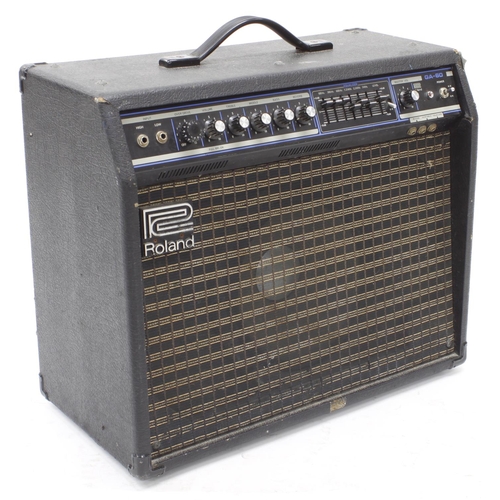 818 - Roland GA-60 guitar amplifier, made in Japan, ser. no. 732193*Please note: Gardiner Houlgate do not ... 