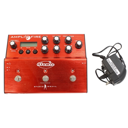 1007 - Atomic Amplifire Amp sim and guitar effects pedal, boxed*Please note: Gardiner Houlgate do not guara... 