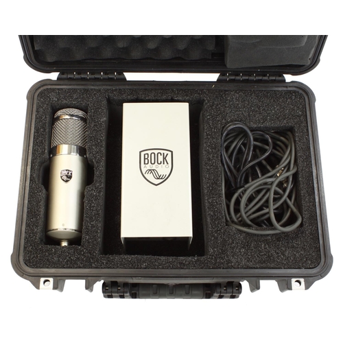 3001 - Bock Audio 507 tube condenser microphone, with PSU and cable, within a heavy duty Pelican 1500 fligh... 