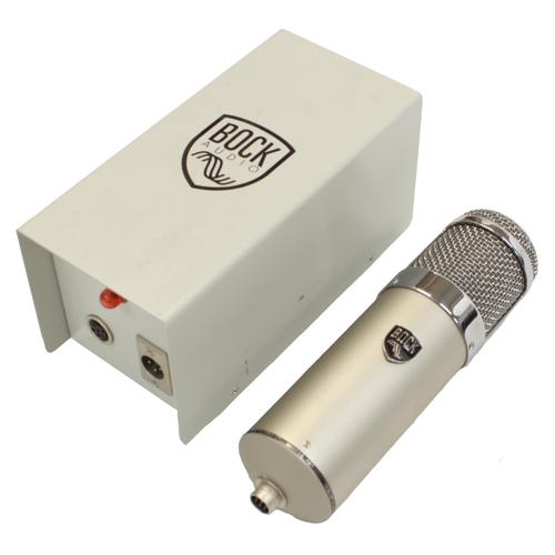 Bock Audio 507 tube condenser microphone, with PSU and cable, within a heavy duty Pelican 1500 flight case