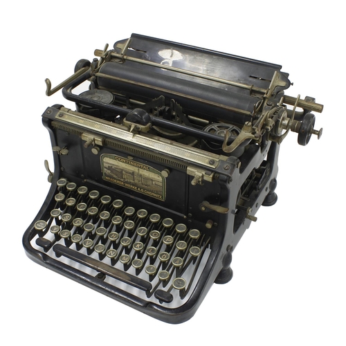 560 - Early Continental typewriter, labelled Wanderer Werke, A.G Chemnitz, 14