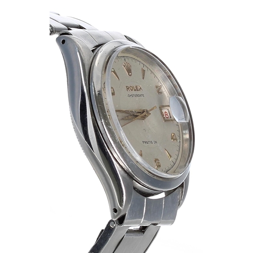 58 - Rolex Oysterdate Precision stainless steel gentleman's wristwatch, reference no. 6294, serial no. 96... 