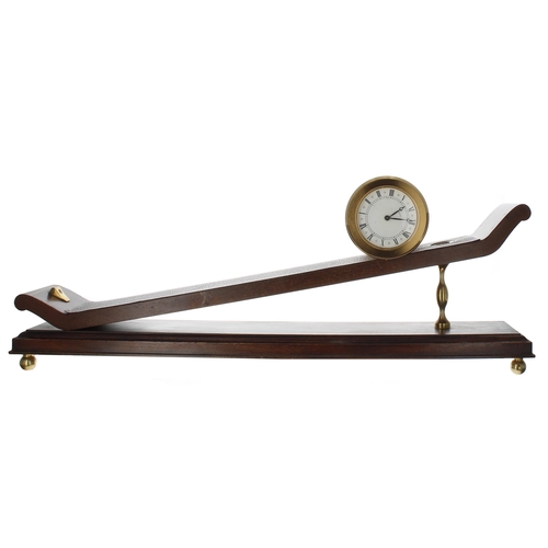 Good Imhof incline gravity clock with 15 jewel movement, the 2.75
