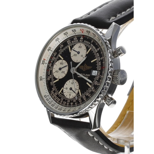 94 - Breitling 'Old Navitimer' Chronograph automatic stainless steel gentleman's wristwatch, reference no... 