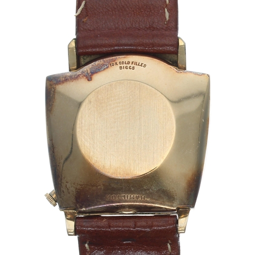 139 - Hamilton Everest Electric 10k gold filled gentleman's wristwatch, case no. 106xx, circa late 1950s/6... 