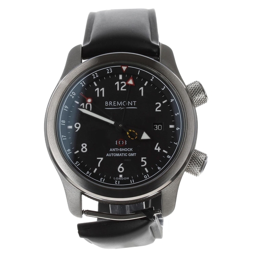 168 - Bremont Martin-Baker Ejection Seat MBIII GMT automatic stainless steel gentleman's wristwatch, refer... 