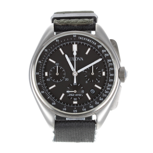 218 - Bulova Lunar Pilot 'Apollo 15' Special Edition Chronograph stainless steel gentleman's wristwatch, r... 