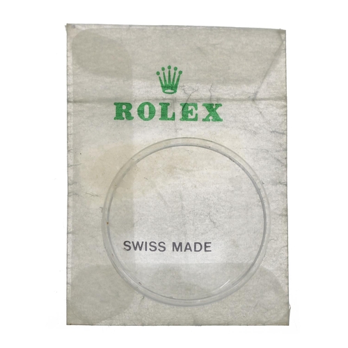 494 - Rolex - Crystal to fit a Rolex 5513, 30mm; within Rolex packaging