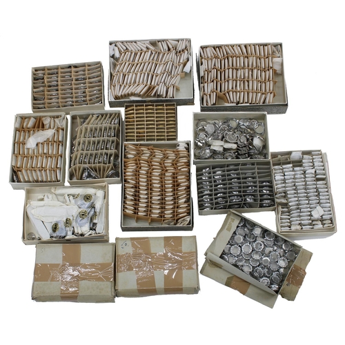 502 - Large quantity of assorted new/old stock wristwatch cases