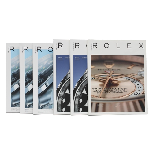 519 - The Rolex Magazine, issue #03 (one copy), issue #06 (two copies), issue #10 (two copies), edition 10... 