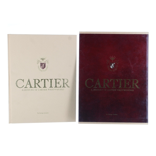 523 - George Gordon - Cartier, A Century of Cartier Wristwatches, Timeless Elegance, certificate of owners... 