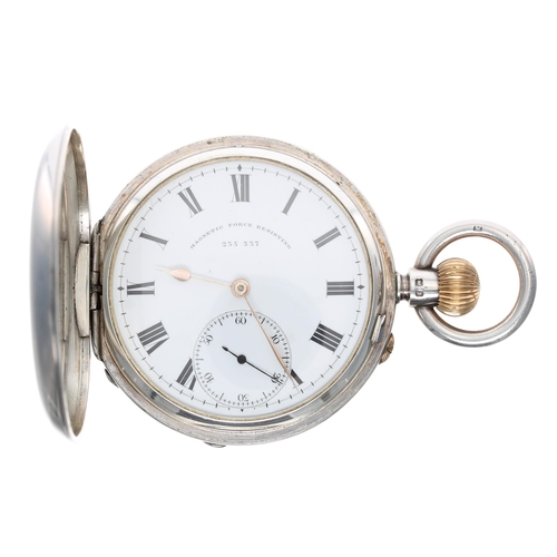 782 - S. Smith & Son silver lever hunter pocket watch, Chester 1898, the movement signed S. Smith &... 