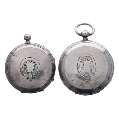 947 - Silver fusee lever pocket watch, Chester 1890,the movement signed Lichtenstein, Manchester, no. 7840... 