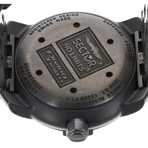 Sector No limits Diving Team 1000 meters-3300ft automatic titanium