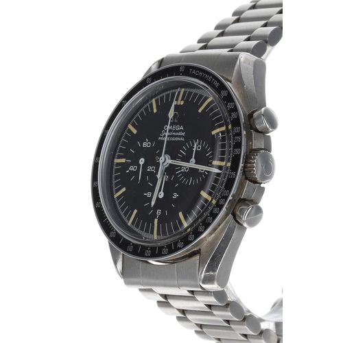 20 - Omega Speedmaster Professional 'Pre-Moon' Chronograph stainless steel gentleman's wristwatch, ref. 1... 