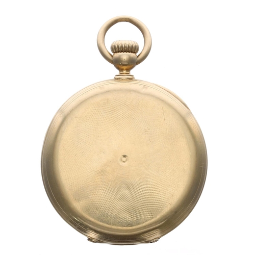 740 - Patek Philippe & Co. for Tiffany & Co.18ct yellow gold hunter pocket watch, no. 25253, Roman... 