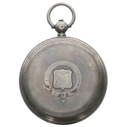 778 - Edwardian silver fusee lever pocket watch, Birmingham 1902, the movement signed Harris Stone, Leeds,... 