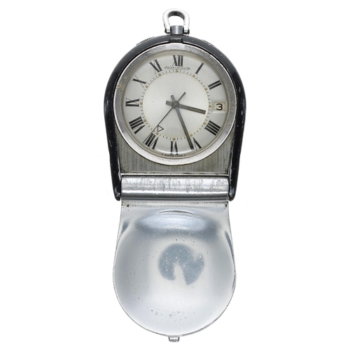 699 - Jaeger-LeCoultre Memovox travel alarm pendant watch, reference no. 11007, movement serial no. 119311... 