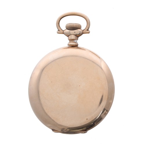 644 - E. Howard Watch Co. 'Series 2' gold plated lever set pocket watch, serial no. 1116063, circa 1914,  ... 